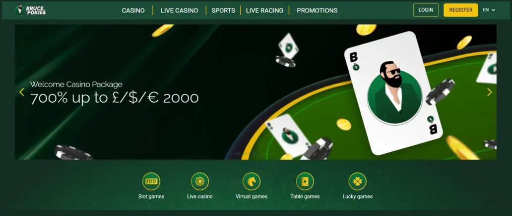 Casino Bruce Pokies Overview