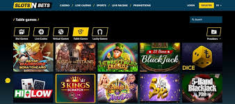 Discover the Exciting World of SlotsNBets Casino